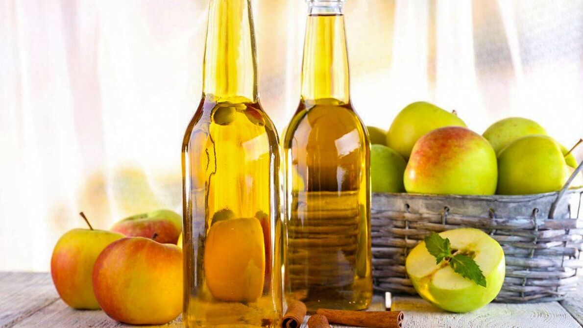 apple cider vinegar against mycosis