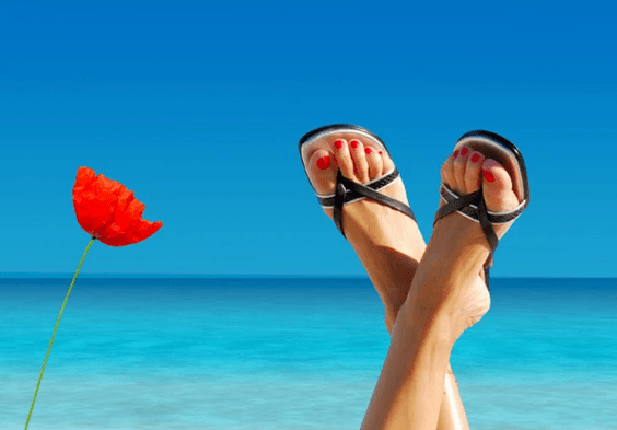 pedicure - the key to the absence of fungus